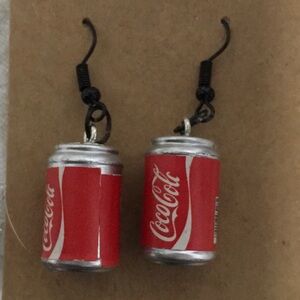 Coca-Cola Can Earrings